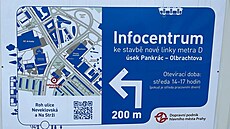 P�i stavb� metra D spadl do �achty d�lník, zran�ním podlehl. (7. srpna 2023)