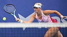 eská tenistka Barbora Palicová na turnaji WTA v Praze.