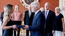 Prezident Petr Pavel jmenoval novou ústavní soudkyni Veroniku Kesanovou. (8....