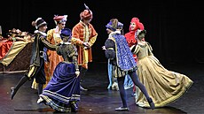 Z vystoupení polského souboru Cracovia Danza Ballet ve vr�ovickém Vzletu