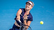Linda Nosková ve čtvrtfinále turnaje WTA v Praze
