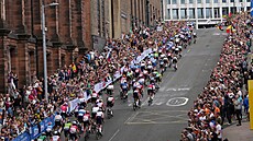 Skotské Glasgow pivítalo cyklisty na mistrovství svta skvlou atmosférou
