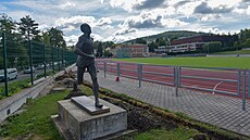 Stadion mládee ve Zlín. (srpen 2023)