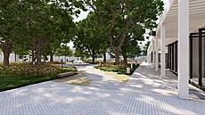 Architekti po dohod� s m�stem mírn� upravili projekt na prom�nu zlínského...