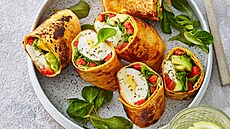 Zape�en� tortilla s avok�dem a vejcem