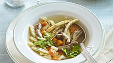 Hovz vvar s celestnskmi nudlemi