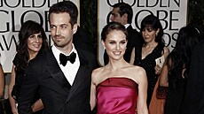 Zlaté glóby 2012: Natalie Portmanová a Benjamin Millepied