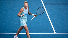 �eská tenistka Tereza Martincová ve �tvrtfinále turnaje WTA v Praze