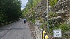 Silnici podél Tiché Orlici vyu�ívají cyklisté.