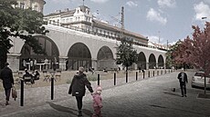 Vizualizace Negrelliho viaduktu