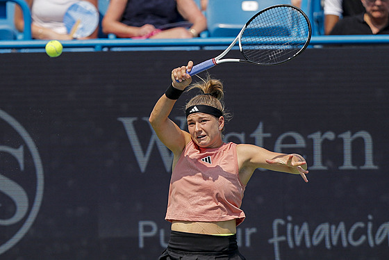 Karolína Muchová v semifinále turnaje v Cincinnati