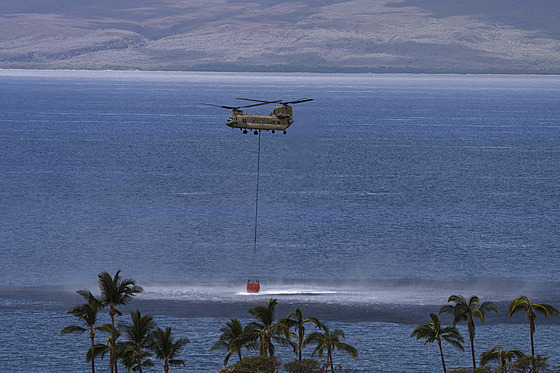 Poár na havajském ostrov Maui má u 110 obtí. (17. srpna 2023)
