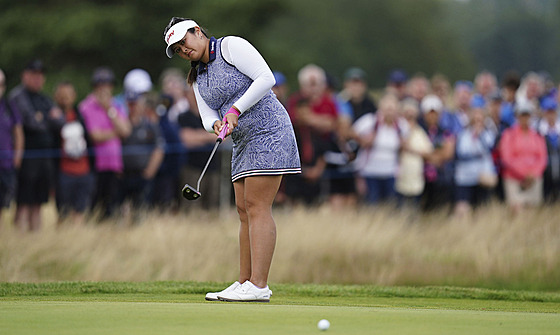 Americká golfistka Lilia Vuová vyhrála British Open.
