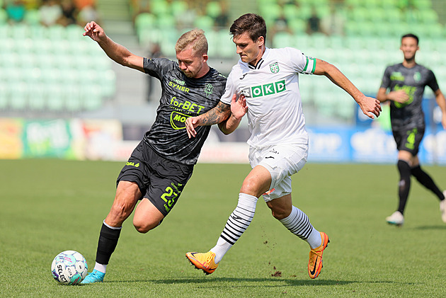 Karviná - Jablonec 1:1, trápení hostů pokračuje, pořád čekají na vítězství