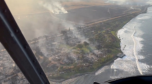 Požár na Havaji je počtem obětí nejtragičtějším v USA za posledních sto let