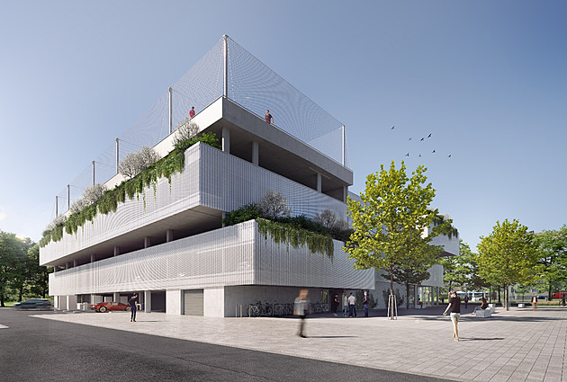 Rozvojový fond otočil, parkovací dům vedle hokejové arény postaví firma Porr