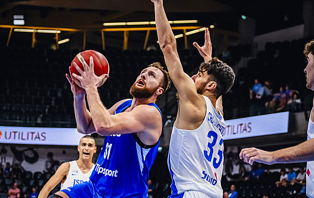 Basketbalisté v olympijské předkvalifikaci v Tallinu nestačili na Izrael