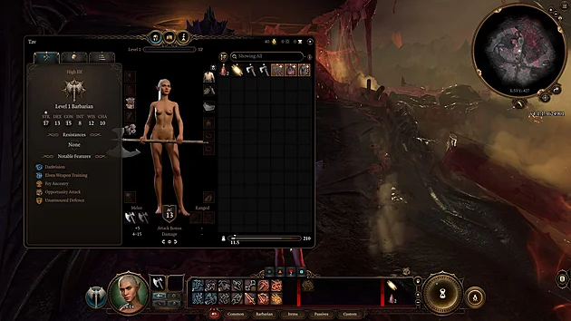 Naturalistické zpracování genitálií v Baldur’s Gate 3 hráče baví i děsí