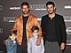 Ricky Martin s manelem a syny na premie filmu Rogue One: Star Wars Story...