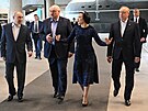 Ruský prezident Vladimir Putin, bloruský prezident Alexandr Lukaenko a...