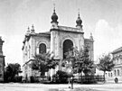 Nov synagoga stvala na prostranstv na dnenm nmst Svobody v Holeov.