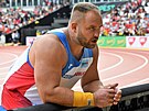 Koula Tomá Stank v kvalifikaci atletického mistrovství svta v Budapeti