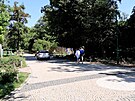 Chodce v brnnském parku Luánky obtují auta