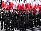 Polsko oslavilo Den armády. Vojenská pehlídka se konala ve Varav. (15. srpna...