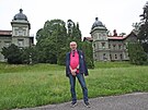 P�edseda Spolu na záchranu Hückelových vil v Novém Ji�ín� Radek Polách p�ed...