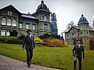 Záb�r z dokumentu �eské televize �umný Nový Ji�ín z roku 2000, kde �rozdvojený�...