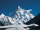 Vrchol druhé nejvyí hory svta K2.