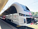 První cestující se svezli novým motorovým vlakem RegioFox