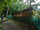 Následky boue, která pela pes Karlovarský kraj (15. srpna 2023)