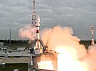 Rusko vyslalo z kosmodromu Vostonyj raketu Sojuz 2.1b s modulem Luna-25, který...