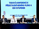 Tisková konference k pedstavení herního plánu a cen vstupenek Mistrovství...