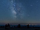 Perseidy rozzily non nebe nad Balknem