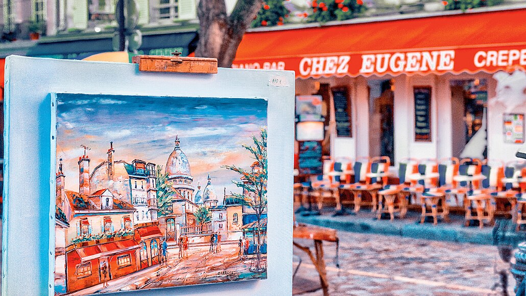 Pa�í�ský ráj bohém� i padlých �en - Montmartre.