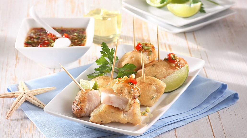 Jednohubky z moského okouna