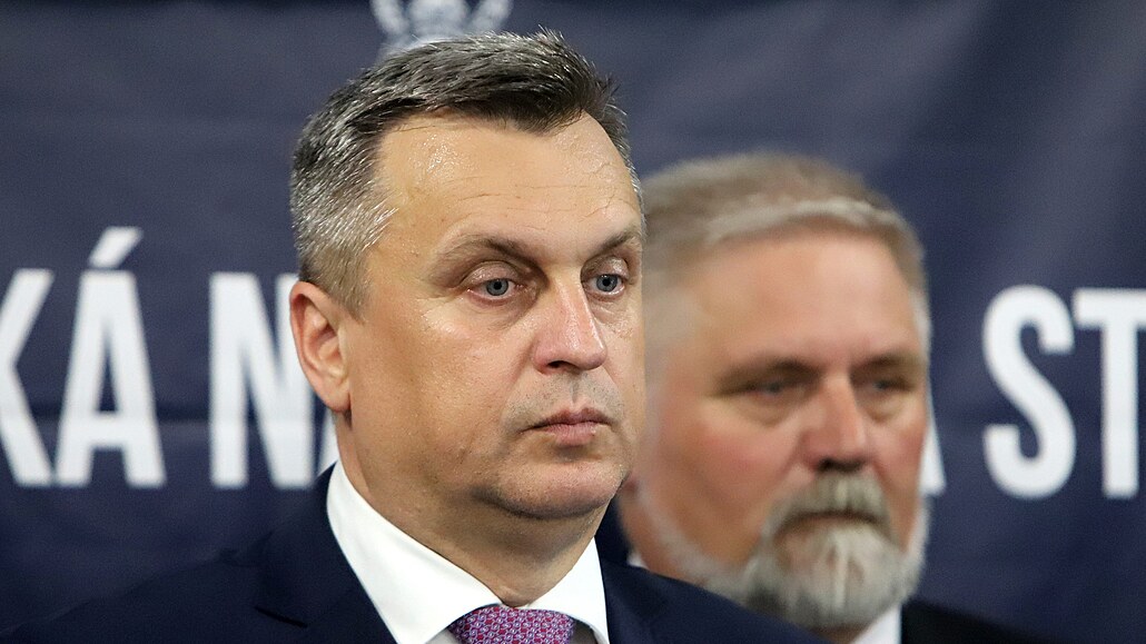 Pedseda Slovenské národní strany (SNS) Andrej Danko (10. ervna 2023)