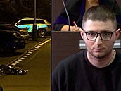 Obžalovaný Ukrajinec Ivan Pashku se přiznal k loňské vraždě taxikáře na Černém...