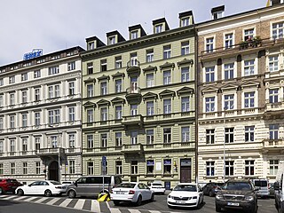 Budova Franz by Zeitraum v centru Prahy