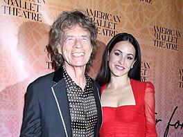 Mick Jagger a Melanie Hamricková