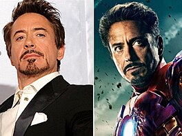 Herec Robert Downey Jr. se blýskl v roli Ironmana. Kdy nkam pijdu, kadý si...
