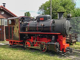 Chloubou Muzea pr�myslov�ch �eleznic jsou parn� lokomotivy. Na sn�mku BS80 z...