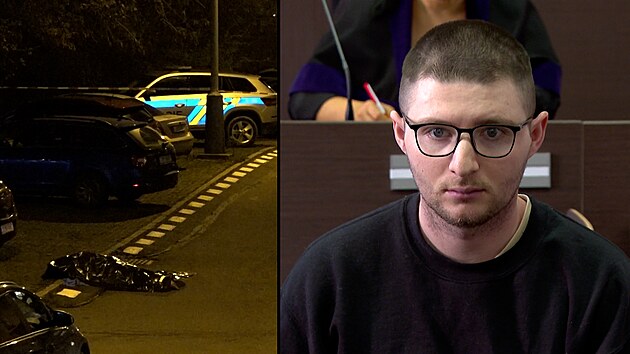 Obžalovaný Ukrajinec Ivan Pashku se přiznal k loňské vraždě taxikáře na Černém Mostě.