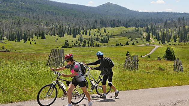Projekt s nzvem Jedna umava, dvoj pravidla m upozornit turisty na obou stranch hranic na pravidla, kter plat na jednotlivch zemch. Tk se teba cyklist a poit alkoholu.