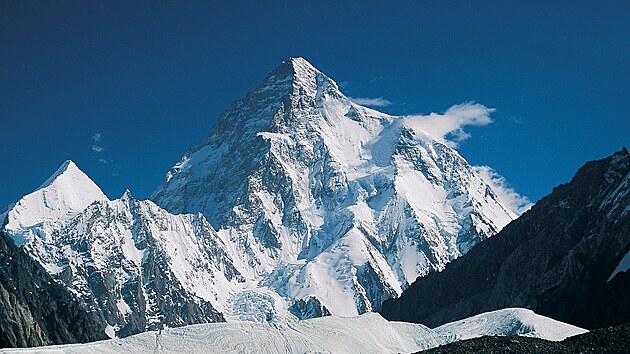 Vrchol druh nejvy hory svta K2.