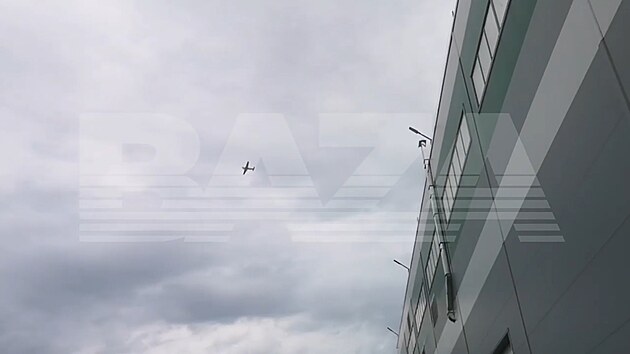 Moskevsk letit Vnukovo krtce uzavelo svj vzdun prostor, dvodem ml bt tok dronu. (11. srpna 2023)