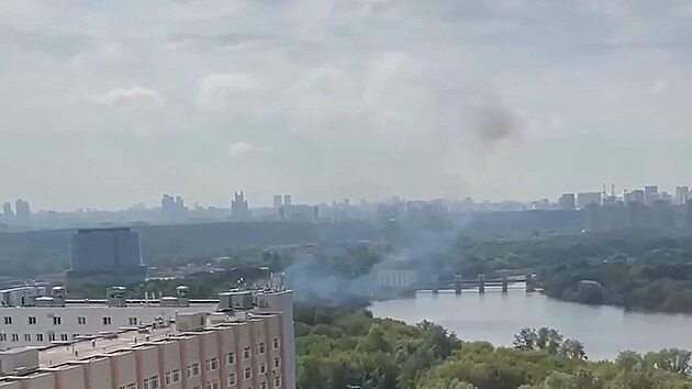 Rusk sly zniily dron nad Moskvou, v metropoli byla slyet exploze. (11. srpna 2023)