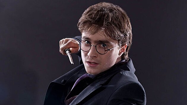 Daniel Radcliffe na propaganm snmku k filmu Harry Potter a Relikvie smrti - st 2 (2011)